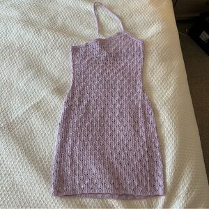 NWT For Love and Lemons Knit One Shoulder Bathing Suit Cover Up